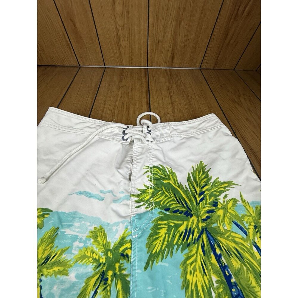 Hollister Swim Trunks Shorts Men's Size XL Drawstring Pocket Surf People - Picture 4 of 16